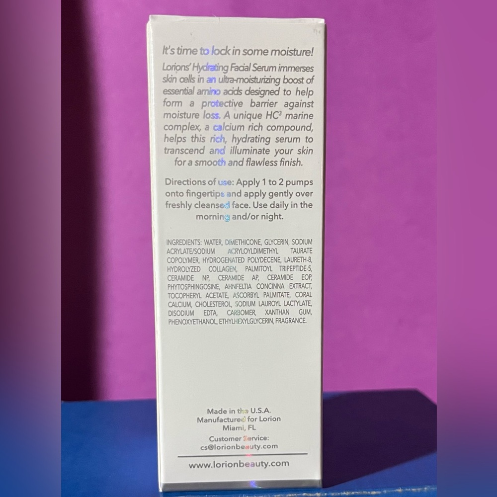 LORION - Hydrating Facial Serum - Picture 2 of 4